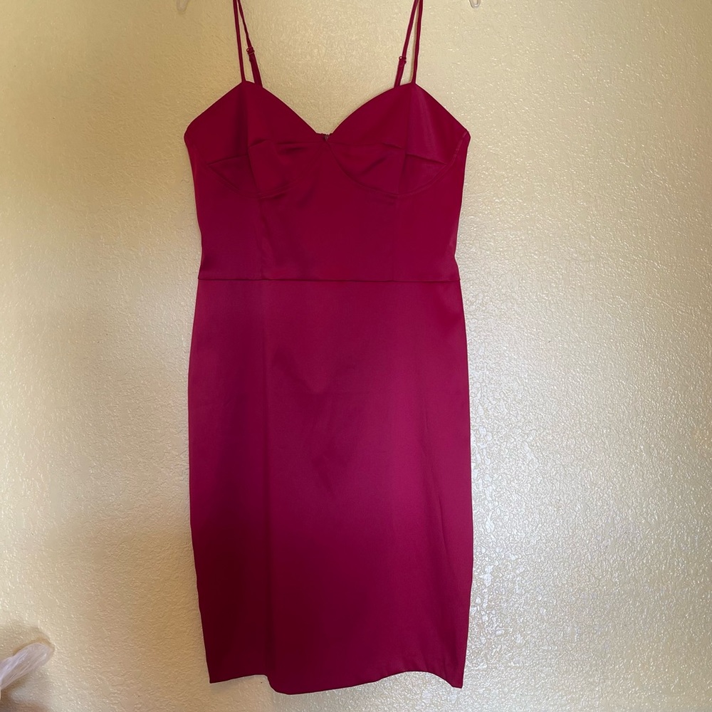 Charlotte Russe Red Dress Large - Picture 1 of 12